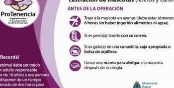 CONTINÚAN LAS CASTRACIONES MASIVAS EN COSQUIN