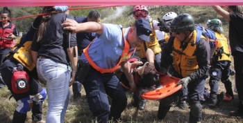 Rally 2019: Se realizó el simulacro de seguridad integrado