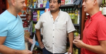 EL GOBIERNO DE CARLOS PAZ RECORRIÓ LOS BARRIOS EL CANAL Y LOS ALGARROBOS