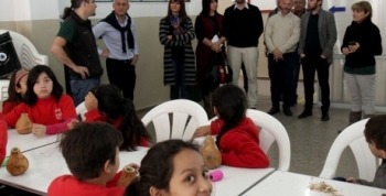 INAUGURARON REFORMAS EN LA ESCUELA BERNABÉ FERNANDEZ DE CARLOS PAZ