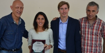 Dertycia recibió a Rosa Godoy tras su clasificación a los Juegos Olímpicos de Río