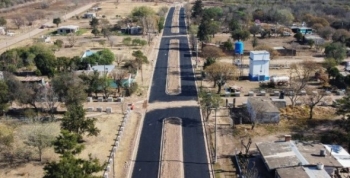 Caminos rurales: avanza la pavimentación Las Peñas – Los Mistoles