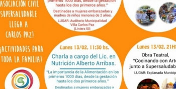 ACTIVIDADES SALUDABLES PARA TODA LA FAMILIA EN CARLOS PAZ 