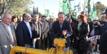 Schiaretti inauguró el tramo General Savio del gasoducto que beneficiará a 57 barrios
