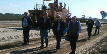 Schiaretti supervisó los trabajos en la RPE-52