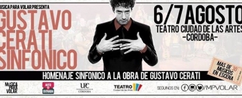 Música para volar presenta Gustavo Cerati Sinfónico en Ciudad de las Artes