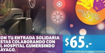 VACACIONES INVERNALES EN CARLOS PAZ: CINE SOLIDARIO A $ 65