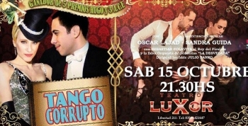 Tango Corrupto se presenta en Carlos Paz y anuncia su temporada de verano‏